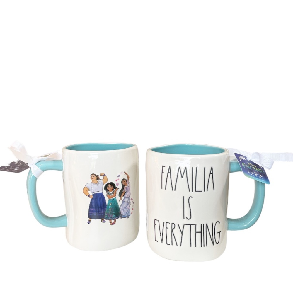 NEW Rae Dunn/Disney FAMILIA IS EVERYTHING Encanto Madrigal Family Mug